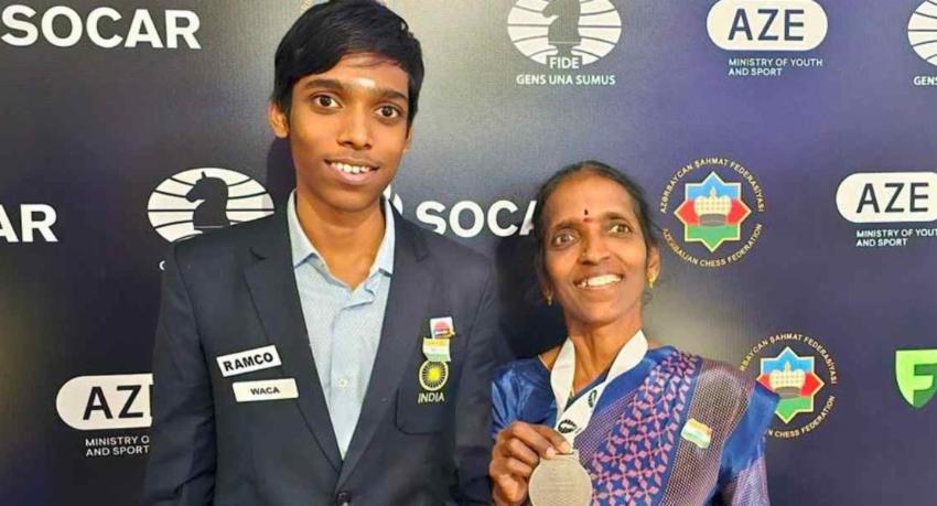 ආර්. ප්‍රග්නානන්දගේ දෙමව්පියන්ට සුවිශේෂි තෑග්ගක්